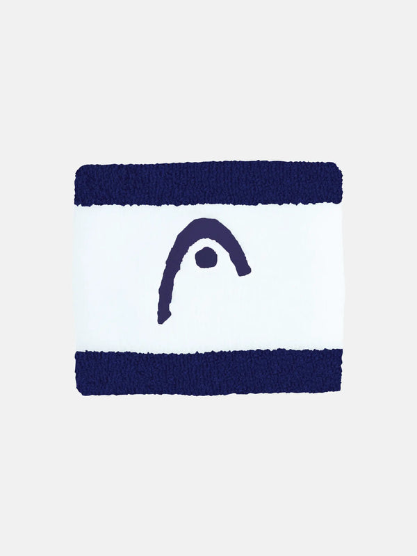 HEAD Wristband - Stripped 2.5 Nylon Navy/White