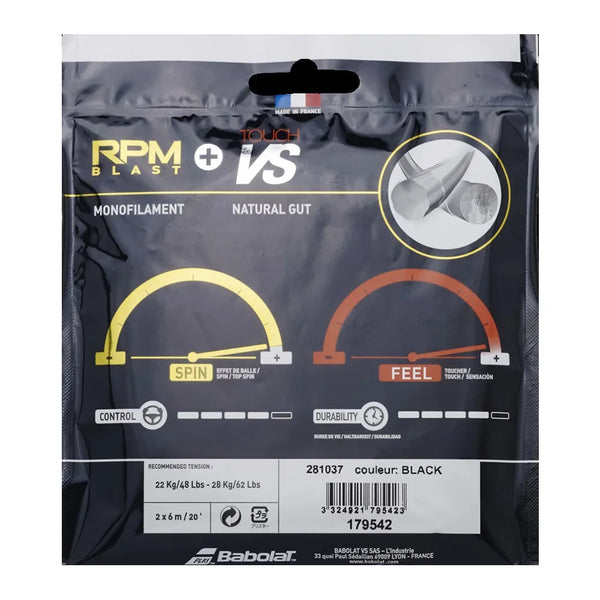 Babolat Hybrid Tennis String - Black