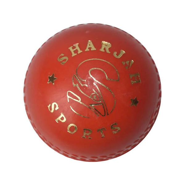 Synthetic Cricket Practice Hard Ball - Red