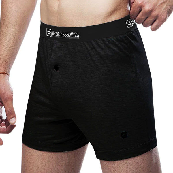 Adam Jersey Boxer 4572- Black