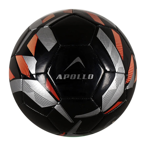 Apollo Football Machine Stitched Ball 2fumt3 - Black/gray