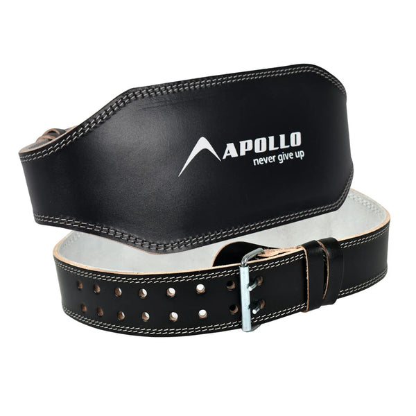 Apollo Weight Lifting Belt Grade-1 Premium Leather 4" Inches