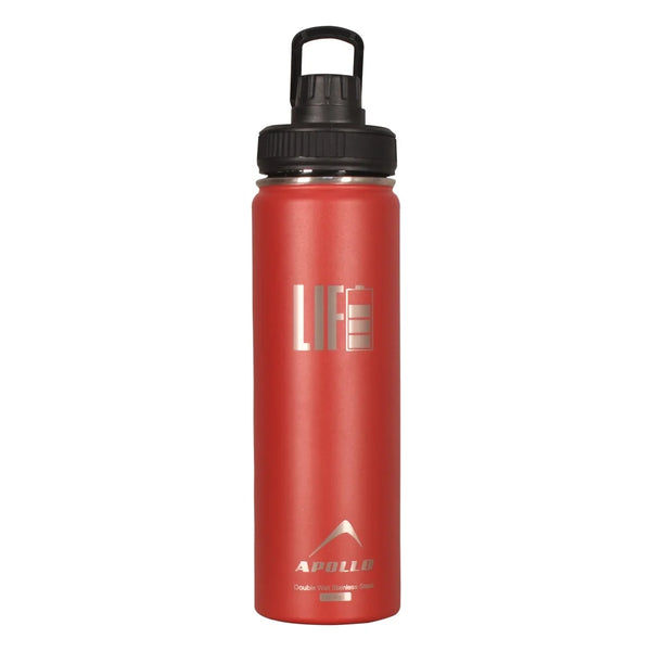 Apollo Life Hot & Cold Stainless Steel Bottle- Vacuum Flask Insulated Bottle 650ml – Red 2456 322 371575