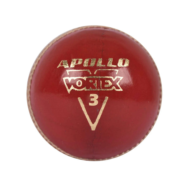 Apollo Cricket Hard Ball - Vortex 3 - Red