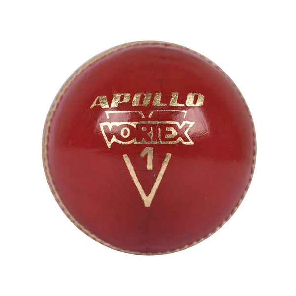 Apollo Cricket Hard Ball- Vortex 1 - Red