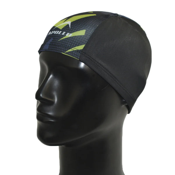 Apollo Swimming Cap Junior Lycra Black 31SC65