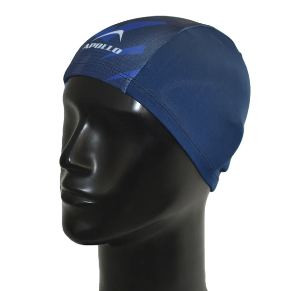 Apollo Swimming Cap Junior Lycra Navy Blue 31SC65