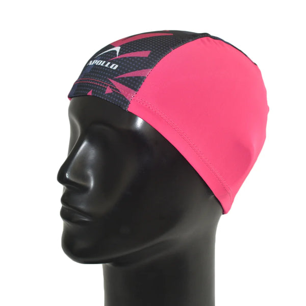 Apollo Swimming Cap Junior Lycra Pink 31SC65