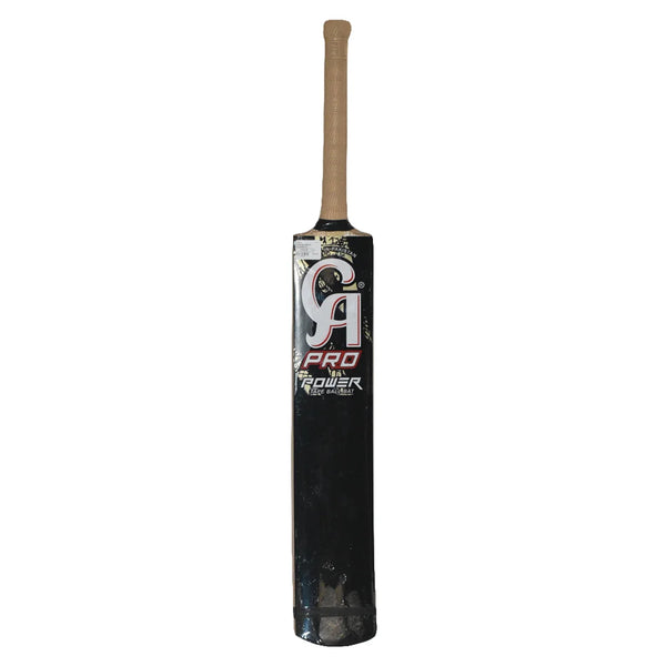 CA Cricket Tapeball Bat- Pro Power- Srilankan Coconut Wood-Black