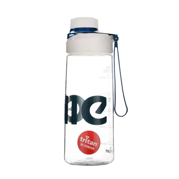Cille 670ML Sports Water Bottle Plastic XL-2225 WHITE