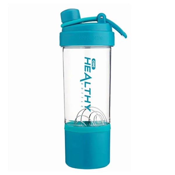 Cille Sports Protein Shaker Water Bottle Plastic 880ML - XL1920 Blue