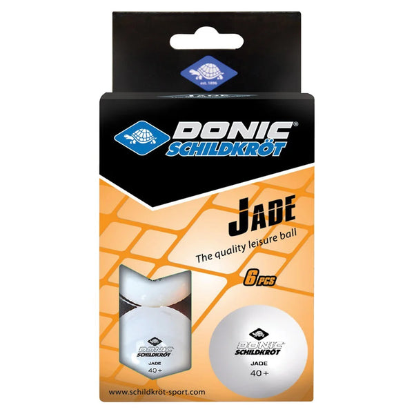 Donic Table Tennis Ball Jade Poly 40+ White