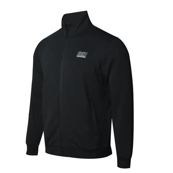 Erke Mens Full Zip Sweatshirt 11222302070 - Black