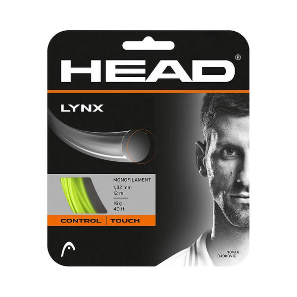 Head Lynx Tennis String Yellow Monofilament Tennis String