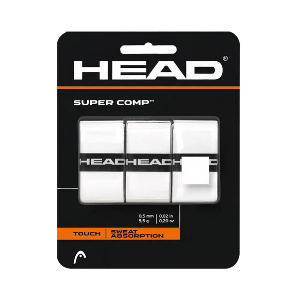 Head Super Comp Overgrip 3 Pieces Pack - White