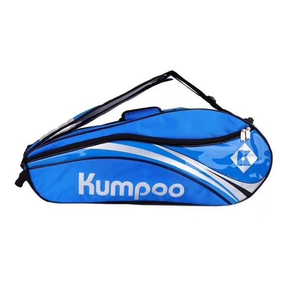 Kumpoo Badminton Racket Bag KGS-26S With Shoes Compartment   - Blue