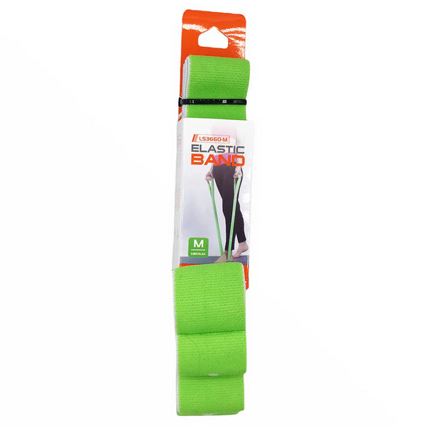 Liveup Resistance Bands Medium Green 88 X 3.3CM LS3660