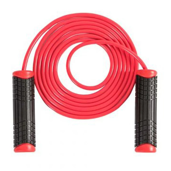 Livepro Skipping Jump Rope PVC Wire + Handle Red - LP8286