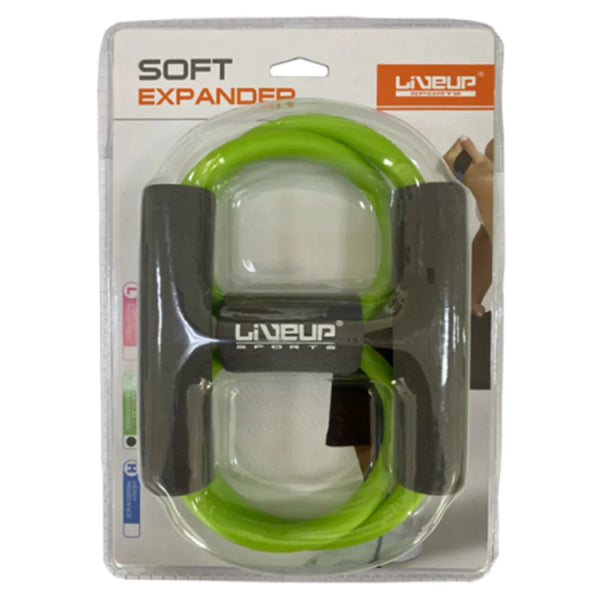 Liveup Resistance Band Soft Expander Green Medium LS3202M