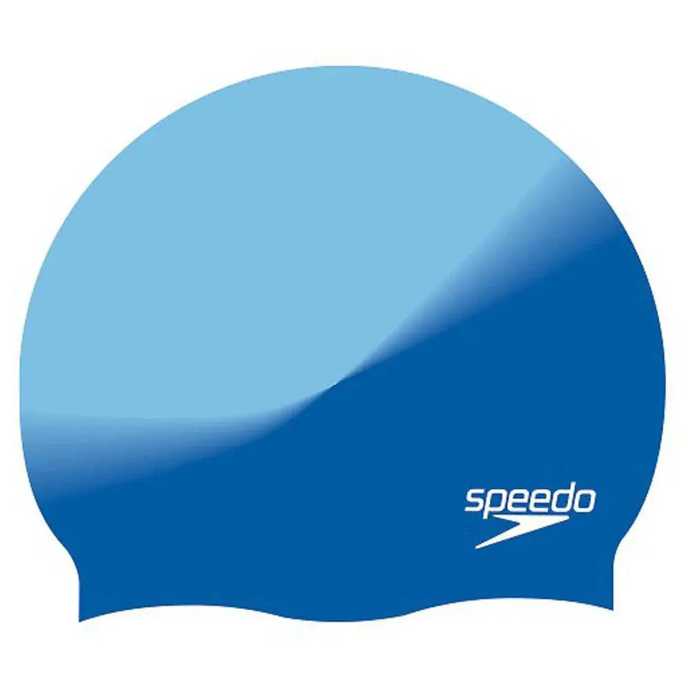 Speedo Swimming Cap Silicone Cap Multi-color Swim Cap Adults - Blue ...