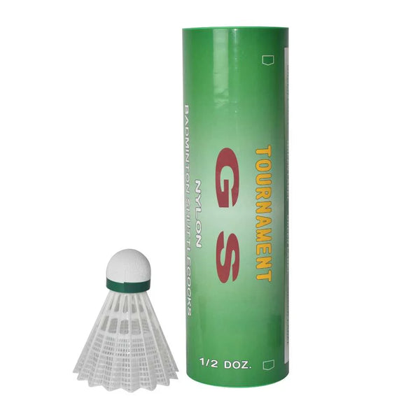 Gs Tournament Badminton Nylon Shuttlecock - 1 Pc