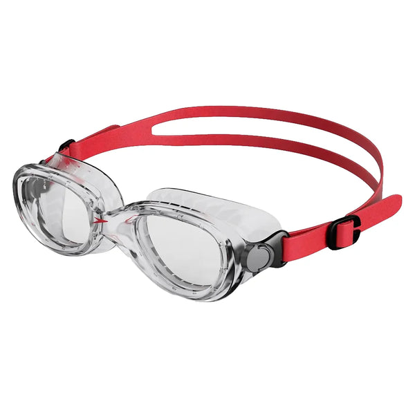 Speedo Futura Classic Junior Swimming Goggle Juniors - Red/transparent