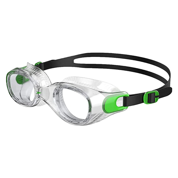 Speedo Swimming Goggle Anti-fog Futura Classic Swim Goggle Adults - Transparent/green